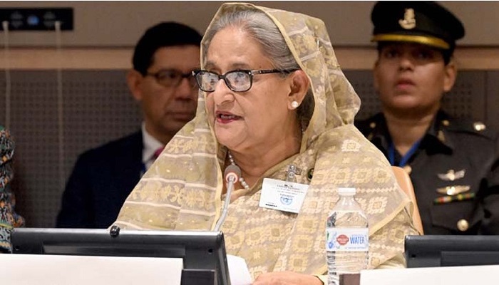 রোহিঙ্গা সংকট মোকাবেলায় বিশ্ব সম্প্রদায়কে যে আহ্বান প্রধানমন্ত্রীর