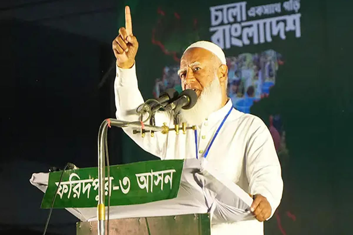 সংখ্যালঘুদের সম্পদের দিকে লাল চোখ দিলে রাষ্ট্র চোখ তুলে ফেলবে: জামায়াত আমির