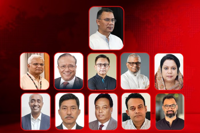 তারেক রহমানের মন্ত্রিসভায় নতুনত্বের চমক