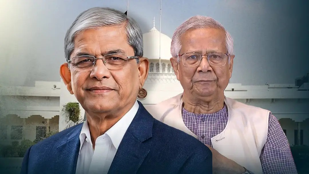 রাষ্ট্রপতি নির্বাচিত হওয়ায় মির্জা ফখরুলকে ড. ইউনূসের অভিনন্দন