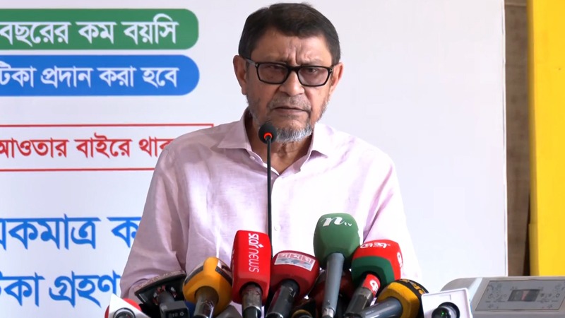 ১ কোটি ৮৫ লাখ শিশুকে হামের টিকা দেয়া হয়েছে: স্বাস্থ্যমন্ত্রী